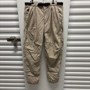 The North Face Hemp Canvas Outdoor Pants Hiking Sports Solid 33x33 Mens Khaki